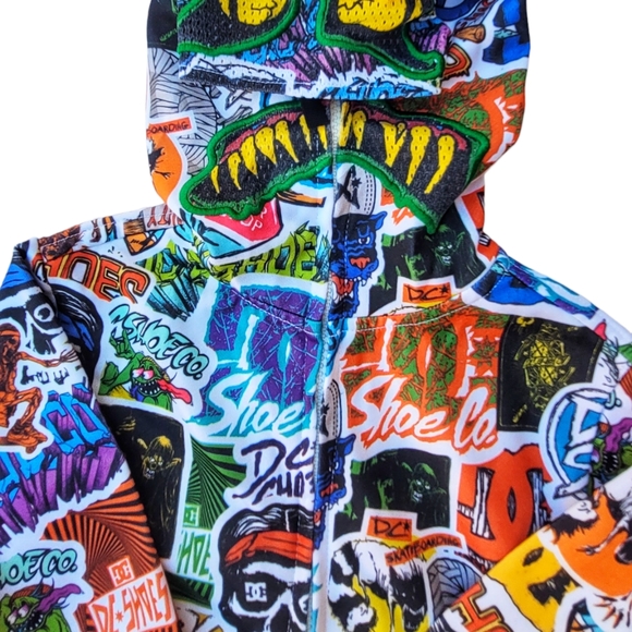 DC toddler MONSTER HOODIE matching SET RARE LIMITED EDITION - Picture 3 of 8